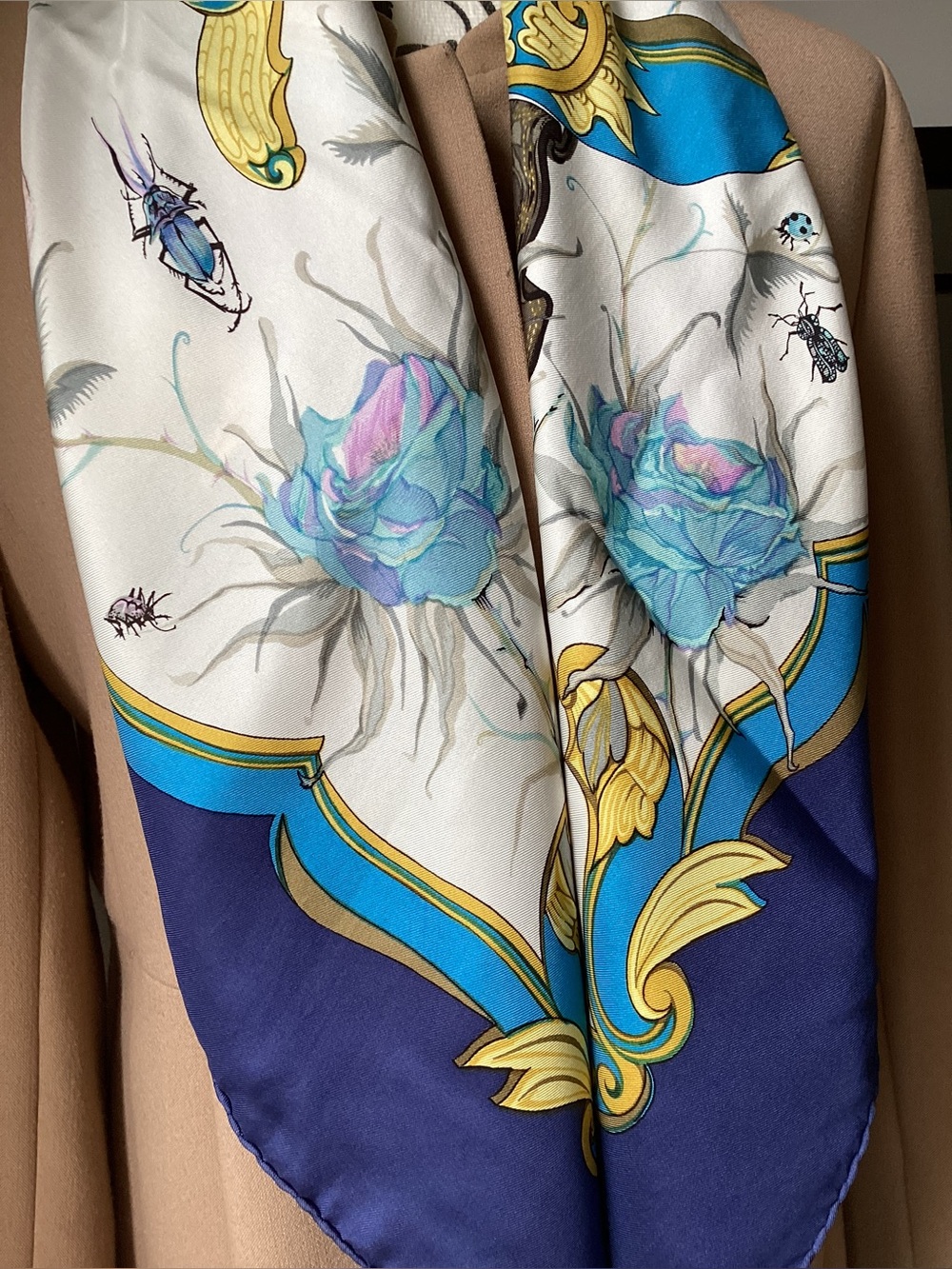 Vintage Hermes silk scarf